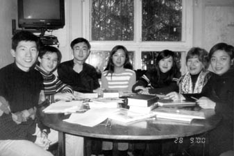 
На снимке: начало нового учебного года первой группы китайских студентов
