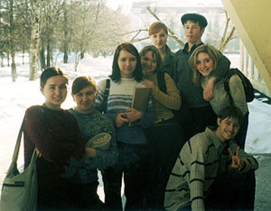 На снимке: студенты группы СО-11