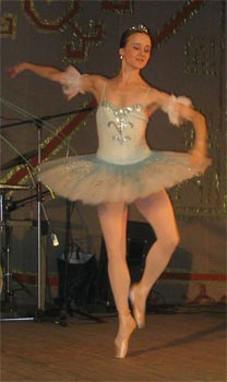солистка балета Т.Бирюкова